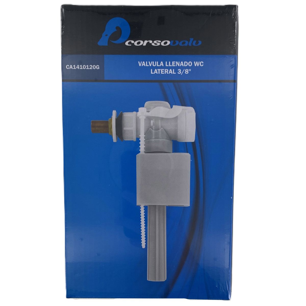 CORSOVAL - Válvula Estanque Lateral 3/8" Hilo Bronce