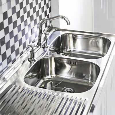 Imagen 2 del producto Lavaplatos Sobreponer Izquierdo 2 Cubeta(s) 50x14.6x120 cm Acero inoxidable