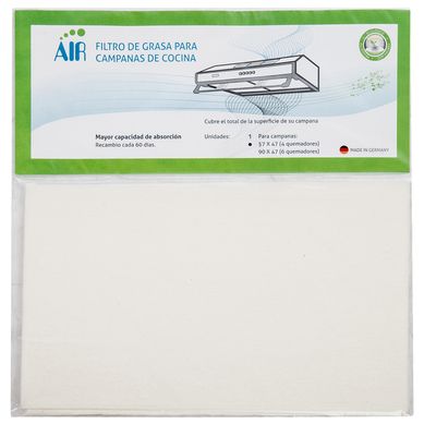 Filtro para campana de 60 cm