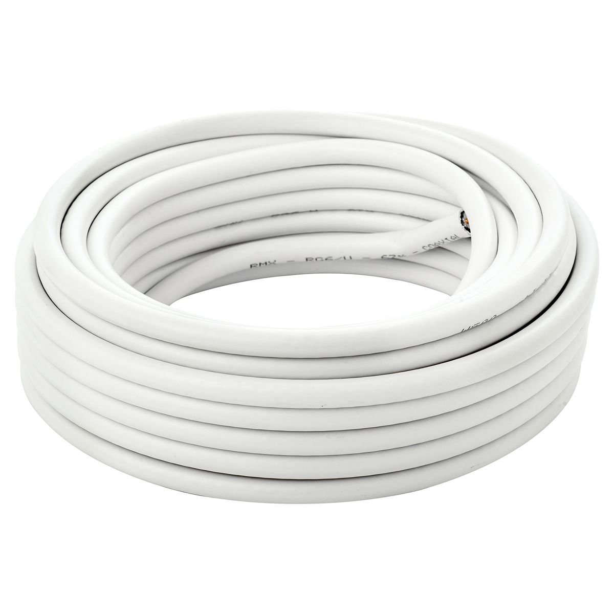 ROIMEX - Cable Coaxial RG6 10 metros Blanco