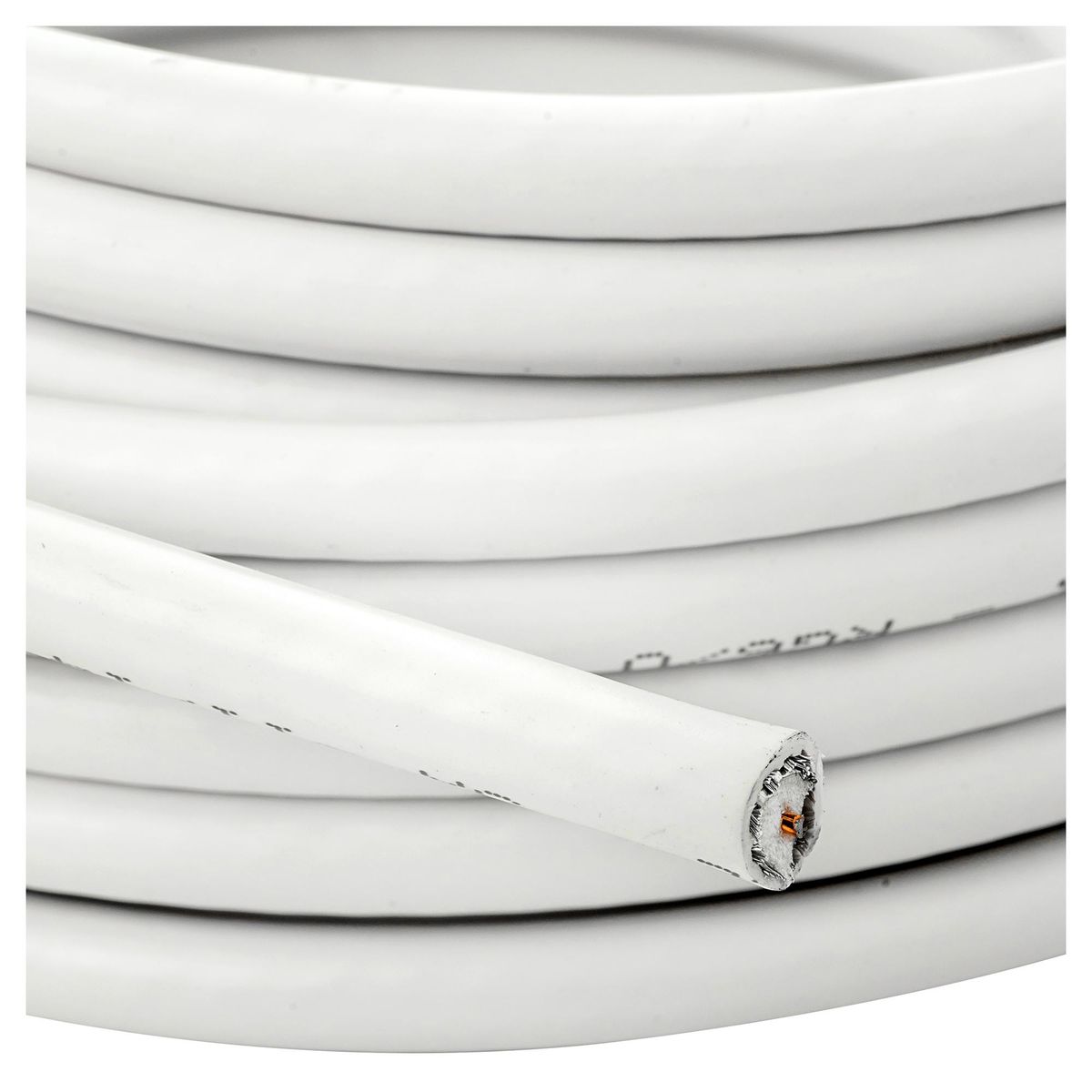 ROIMEX - Cable Coaxial RG6 10 metros Blanco