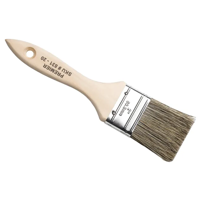 KOLOR - Brocha Multiuso Kolor 2" Cerdas Naturales Para Pintura Y Detalles