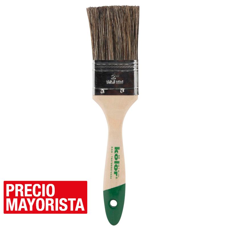 KOLOR - Brocha para esmalte y látex 2·