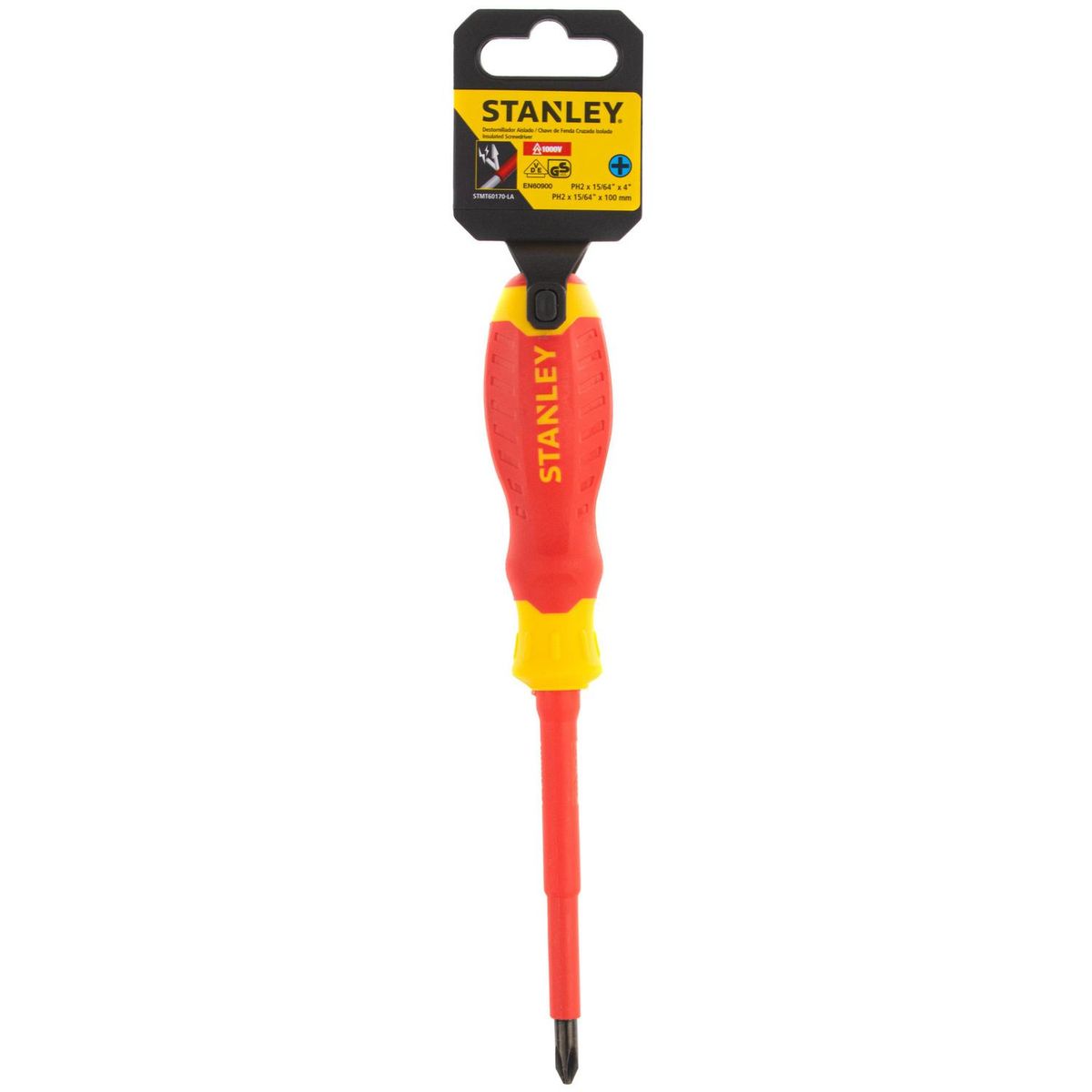 STANLEY - N° 2 Atornillador con aislante Phillips