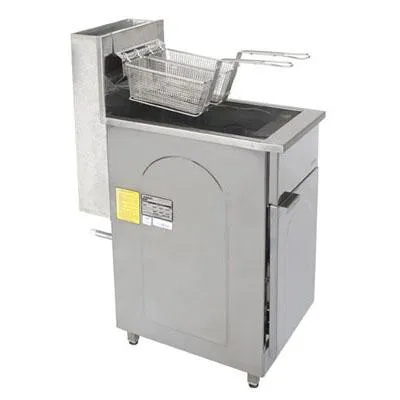 Freidora A Gas Industrial 2 Canastillos 36 X 116 Cm