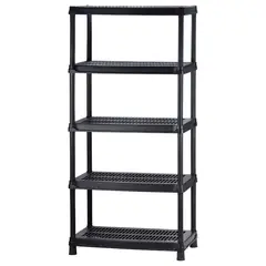 RIMAX - Estante 91x48x186 cm 5 repisas plástico
