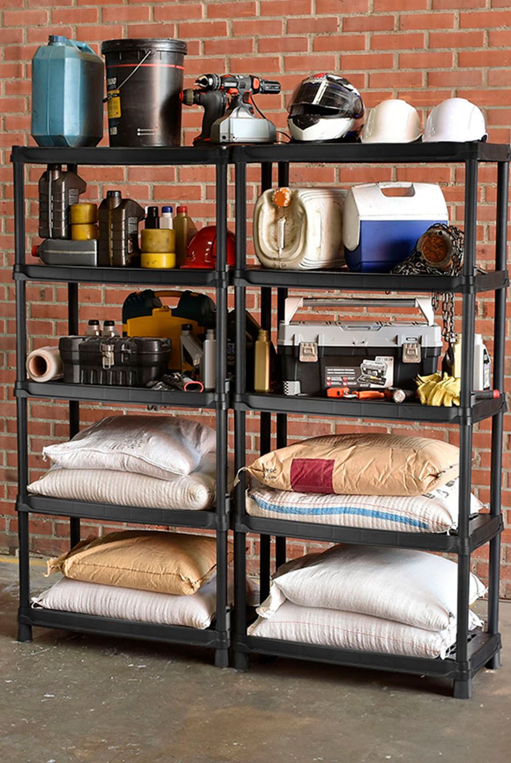 RIMAX - Estante 91x48x186 cm 5 repisas plástico