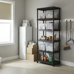 RIMAX - Estante 91x48x186 cm 5 repisas plástico