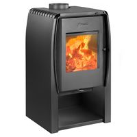 Estufa Leña Nordic 450 Gris Charcoal