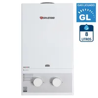 Calefont Gas Licuado 8 Litros Tiro Natural Ionizado