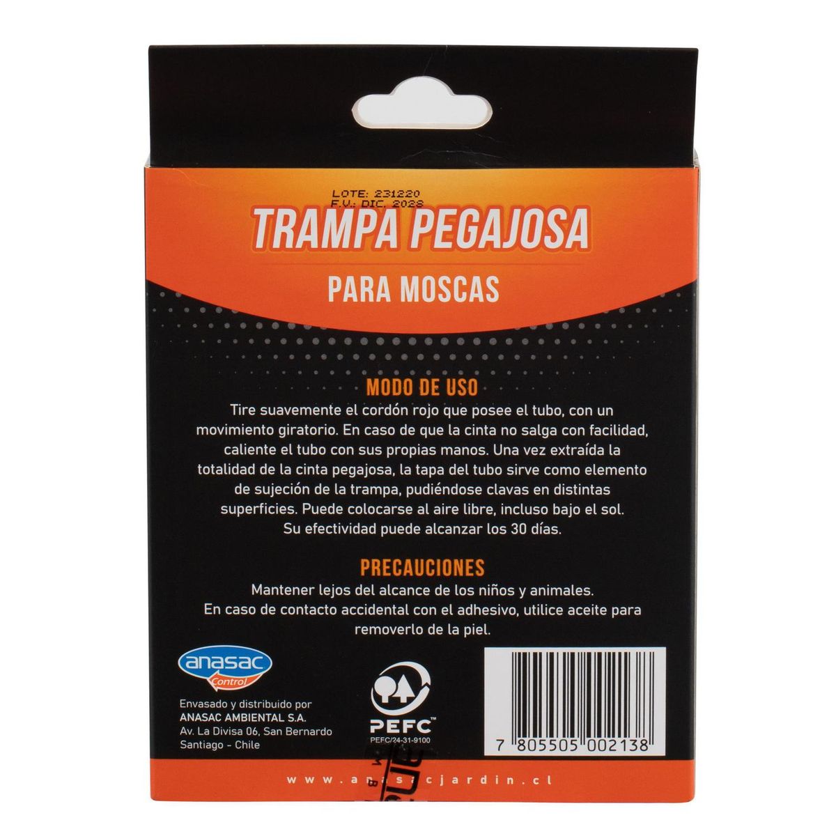 ANASAC - Trampa de Cebo para Moscas e Insectos Voladores