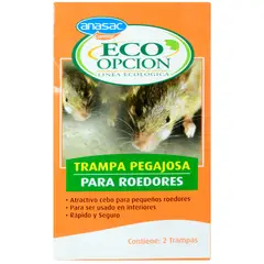 ANASAC - Trampa para Roedores Pegajosa