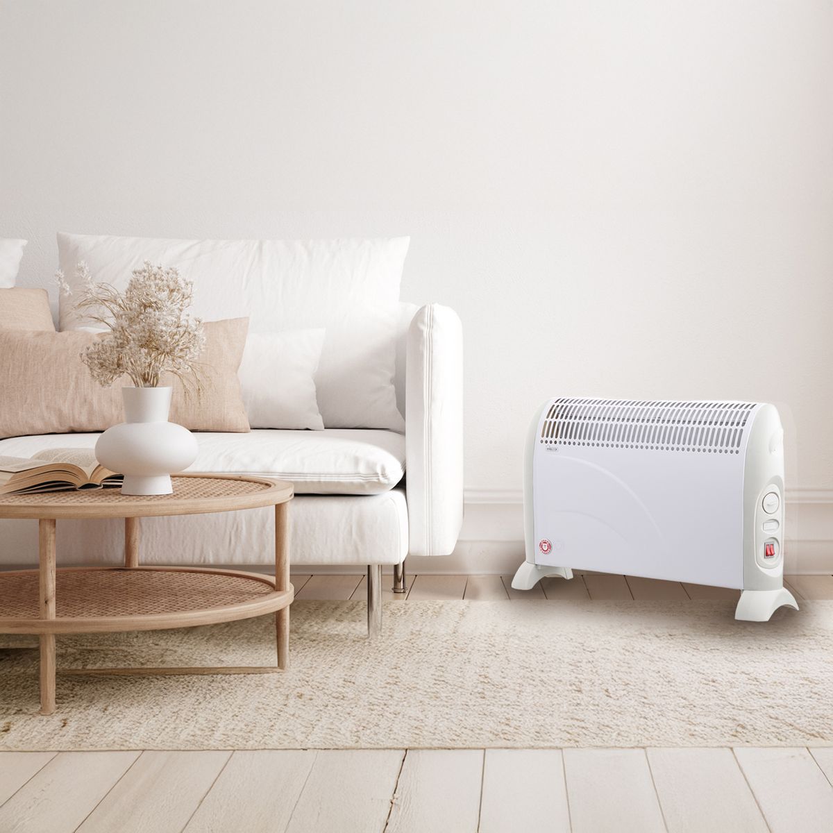 URSUS TROTTER - Convector Eléctrico 2000 W Convección N10 Blanco