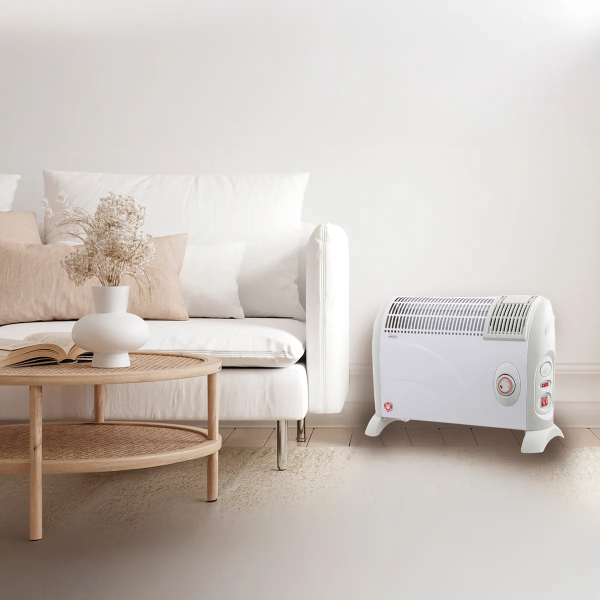 URSUS TROTTER - Convector Eléctrico 2000 W con Timer Convección UT N10FT 