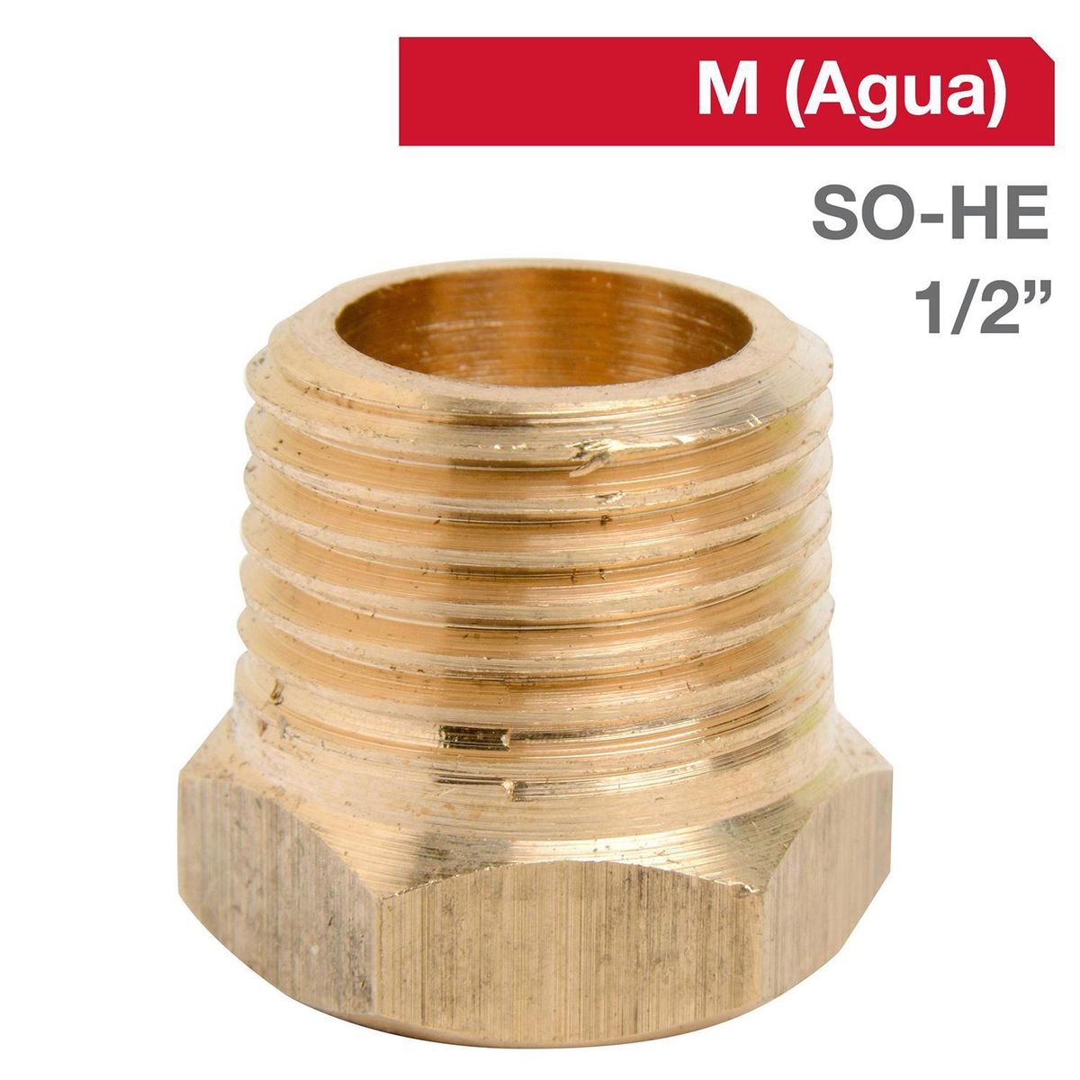 GRIFESA - Niple Bronce SO/HE 1/2"  1u