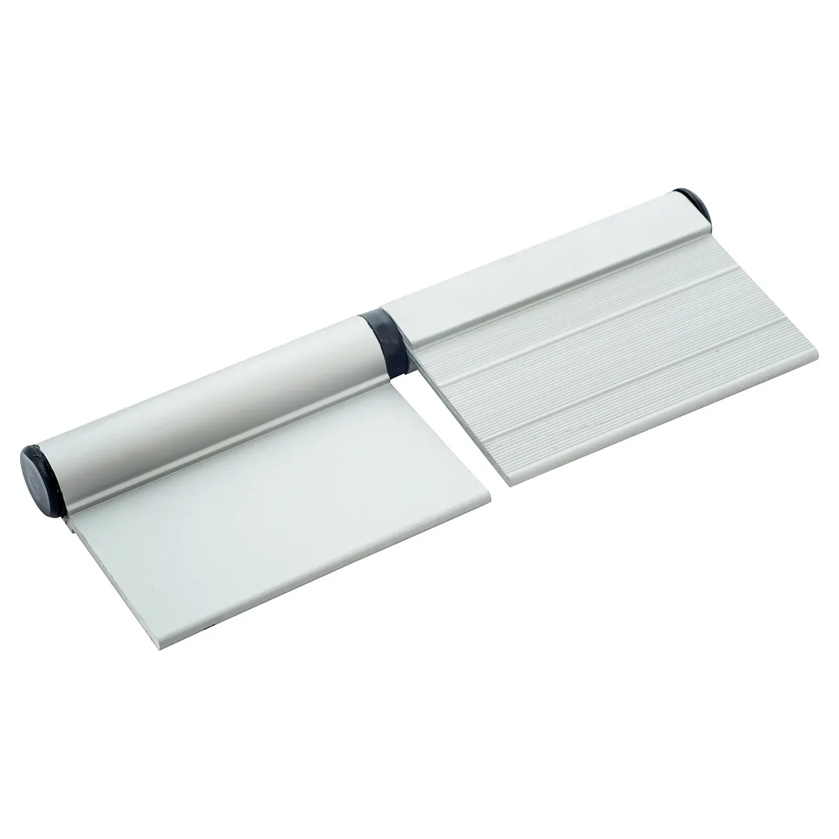 FIXSER - Bisagra de aluminio 145 mm satínado