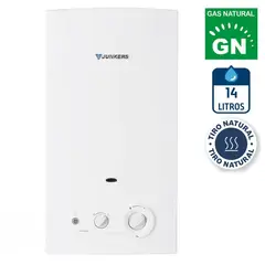 JUNKERS - Calefont Gas Natural 14 Litros Tiro Natural Ionizado