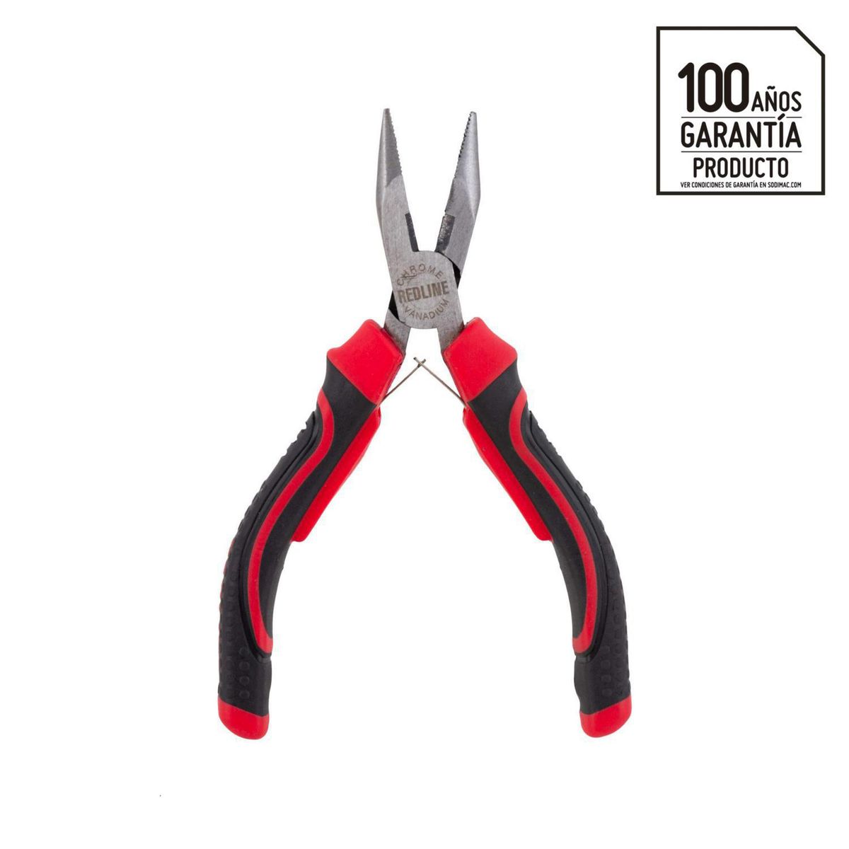 REDLINE - Alicate de punta 5" acero