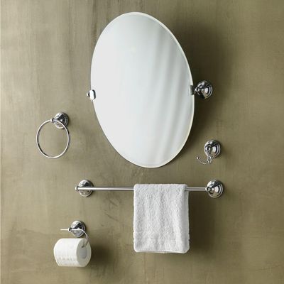 Imagen 2 del producto Kit Accesorios Murales Baño Espejo Satinado 5 Piezas
