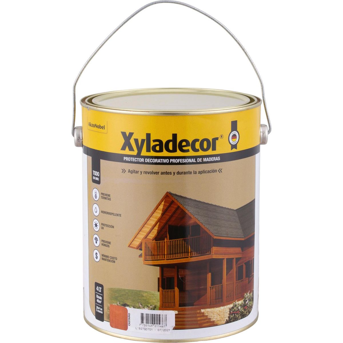 XYLADECOR - Protector de Madera Mate 1 galón(es) Castaño