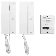 KOCOM - Portero eléctrico 2 citófonos