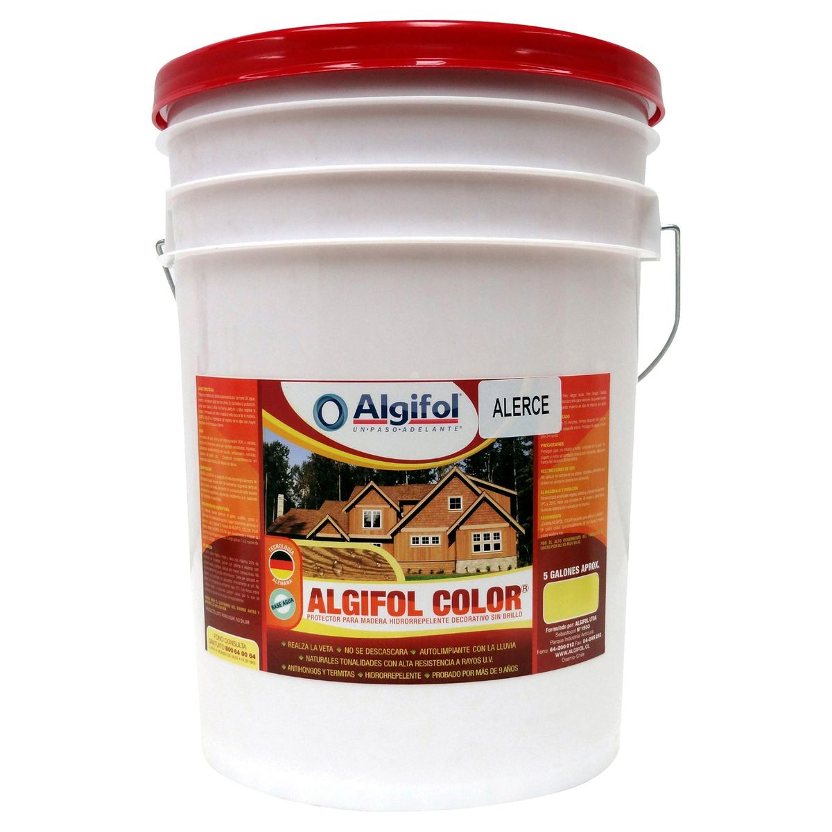 ALGIFOL - Protector para Madera  20 l Alerce