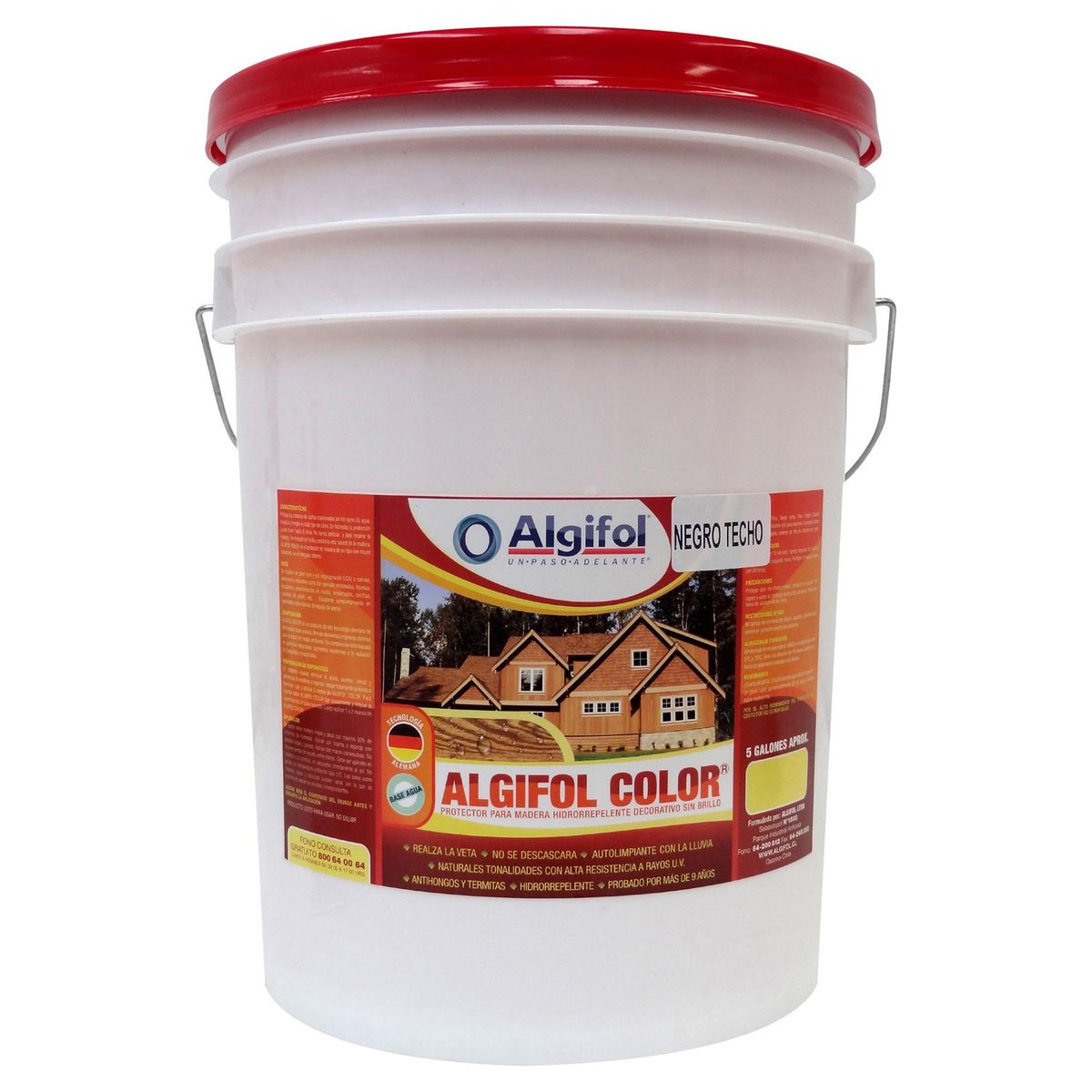 Protector para Madera  20 l Negro, marca ALGIFOL - Foto Principal