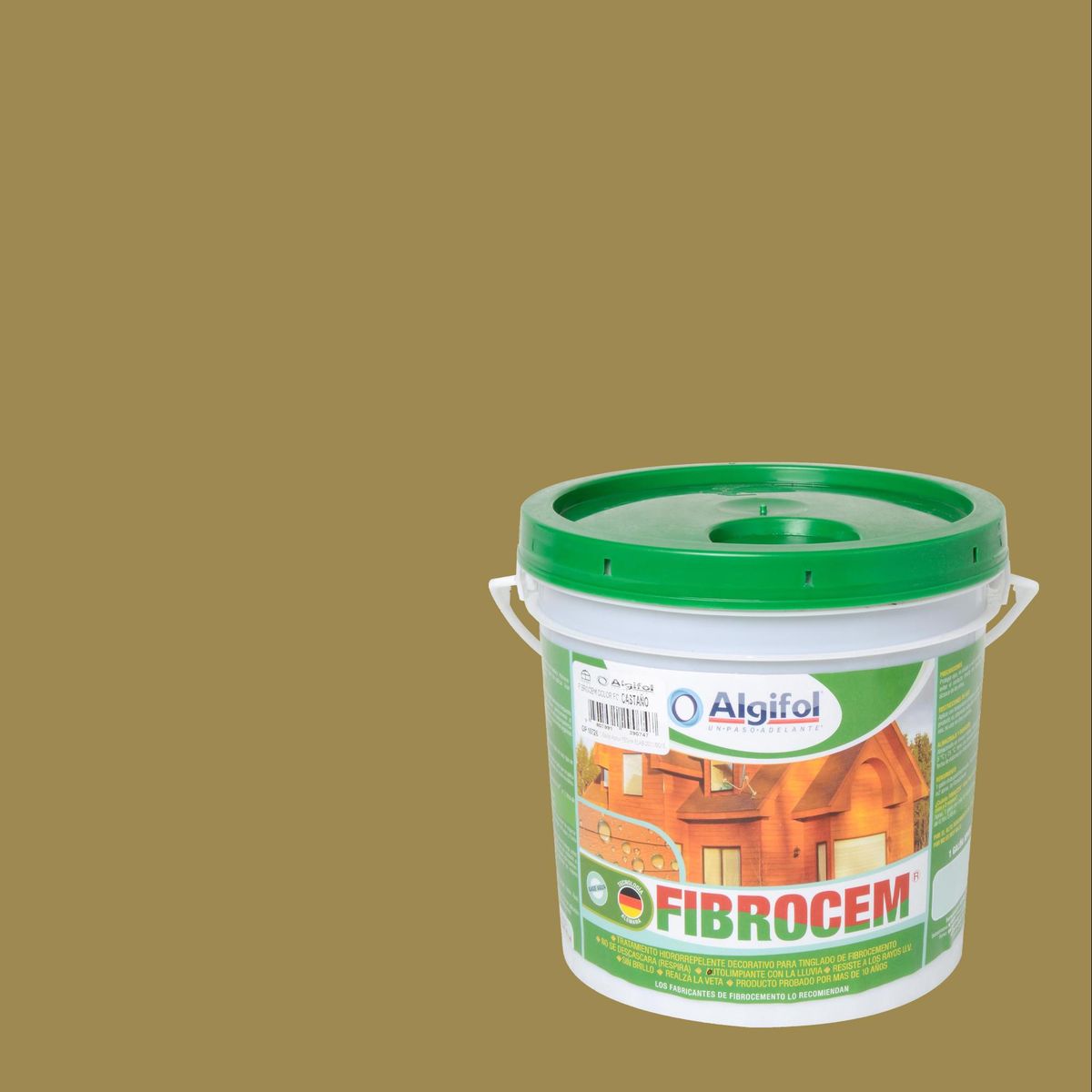 ALGIFOL - Protector Fibrocemento Lata 1 galón(es) Mate Castaño