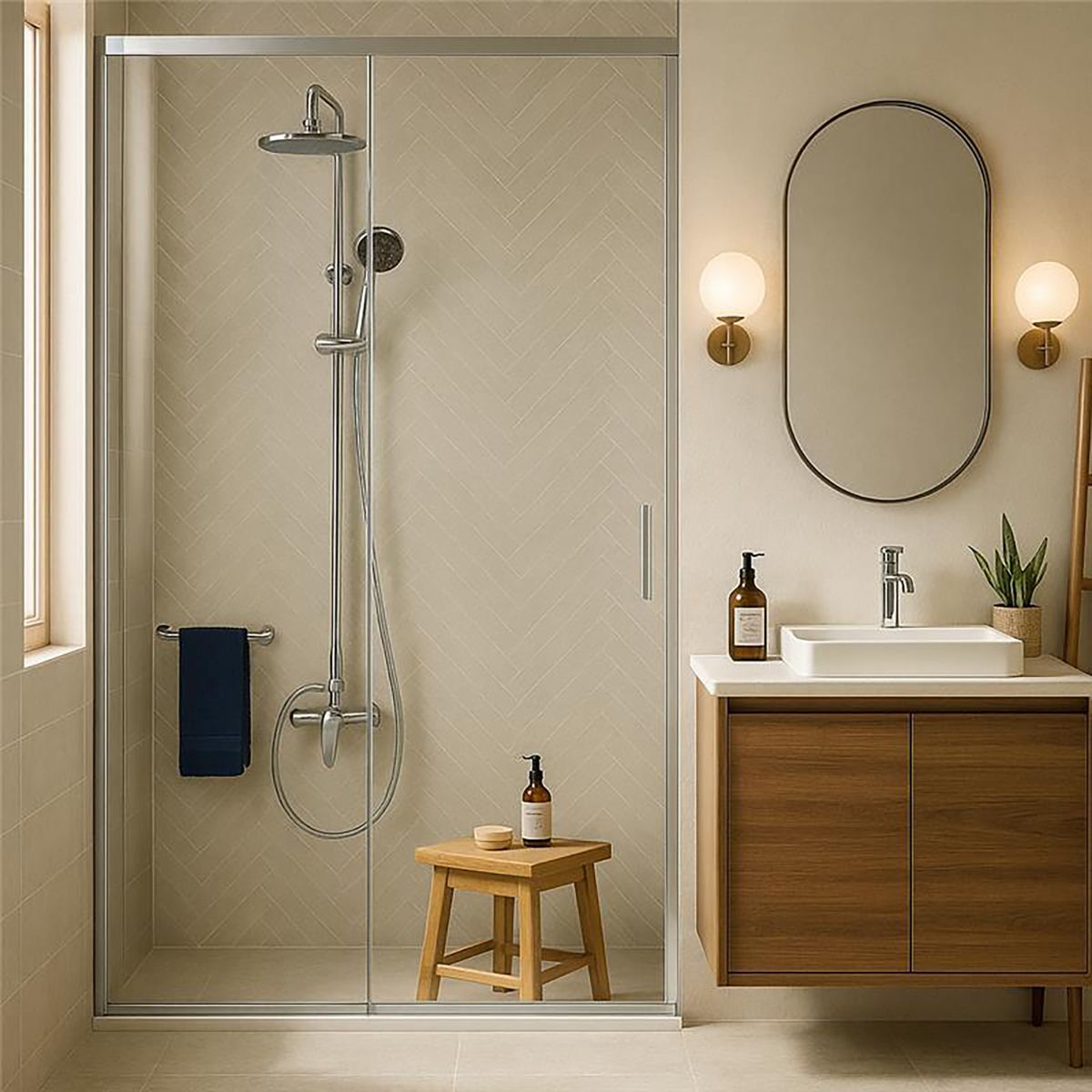 DUSCHY - Flexible para ducha 2 m aluminio