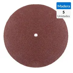 SIA - Disco lija 5"x3/16" 5 unidades
