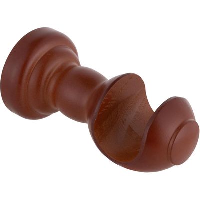 Imagen 2 del producto Soporte Para Barra De Cortina 28 Mm Chocolate