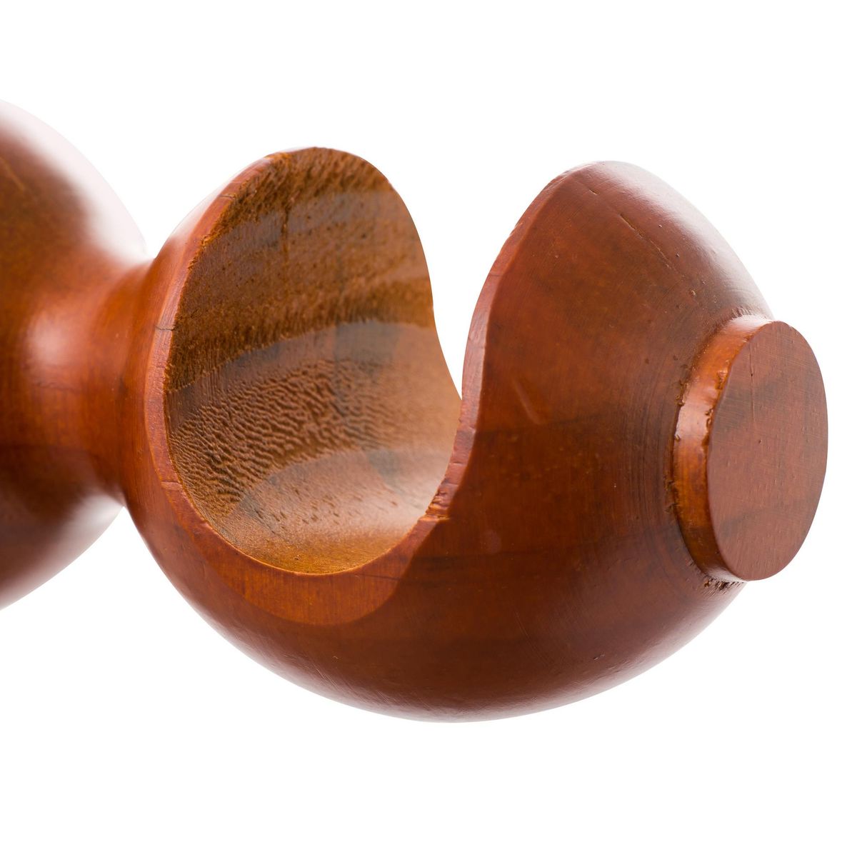 JUST HOME COLLECTION - Soporte para barra de cortina 28 mm chocolate