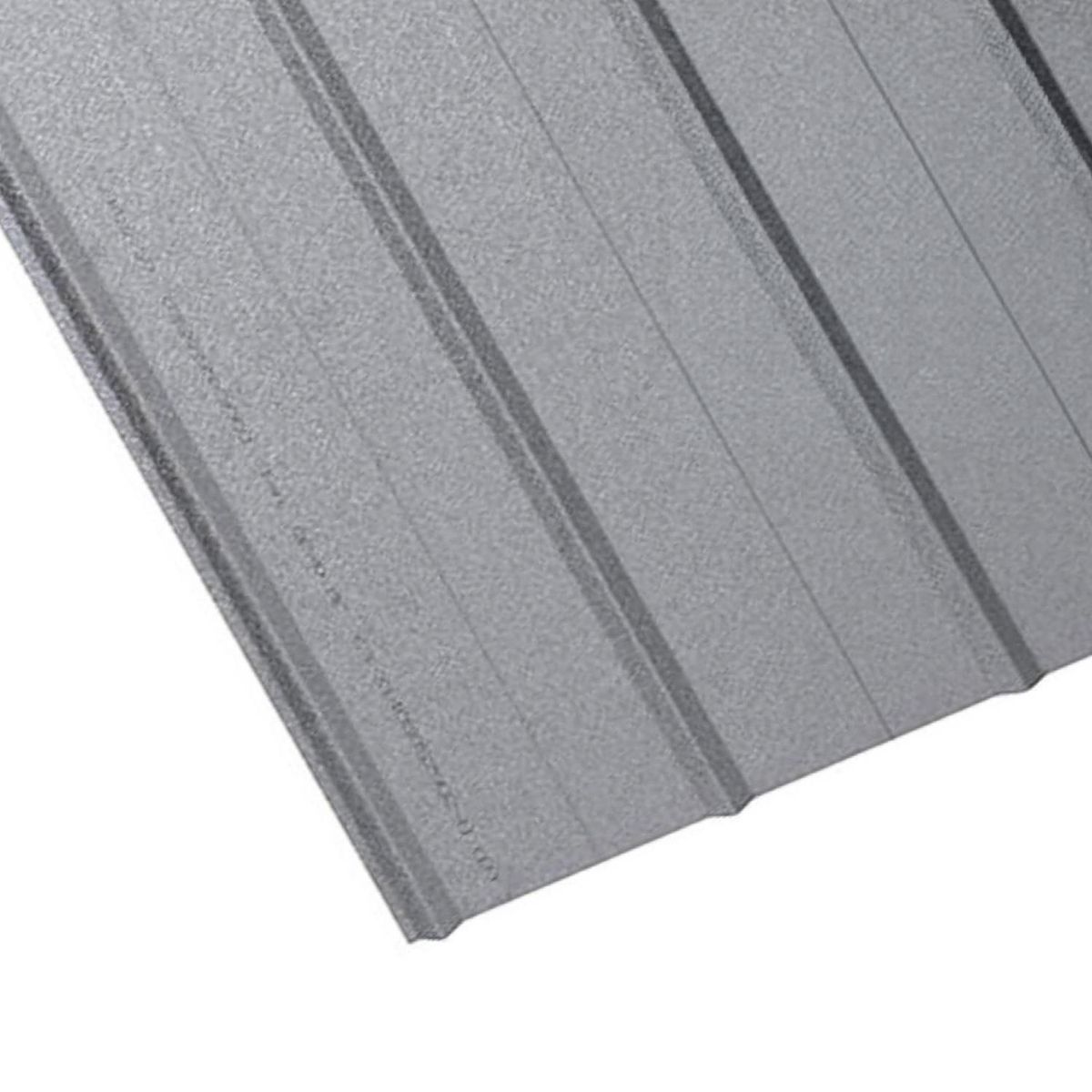 BOLKOW - Plancha Zinc 5V 0.3 mm 89.5x350 cm Gris AZM150