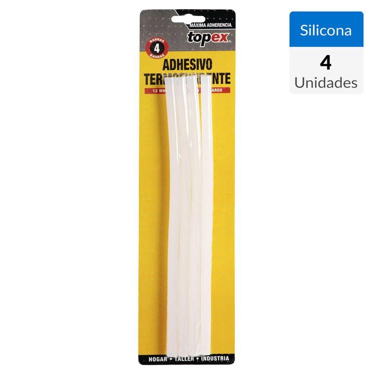 Set de barras de silicona 4 barras