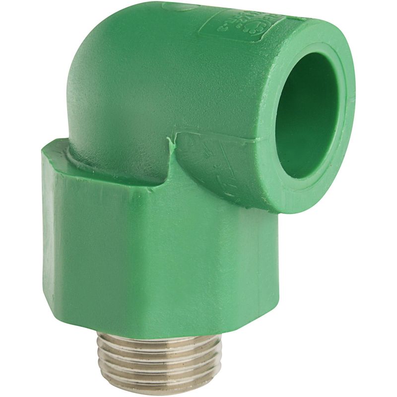 TIGRE - Codo Transición HE 90o PPR Fusión 20mm x 1/2"  1u