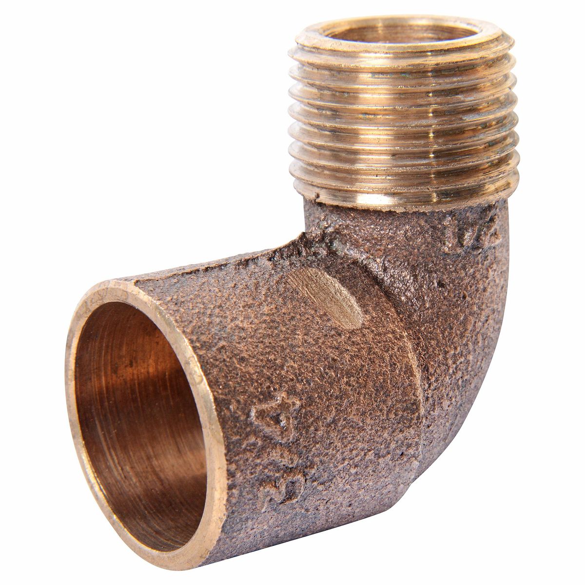 NIBSA - Codo Bronce SO/HE 3/4" x 1/2" 1u