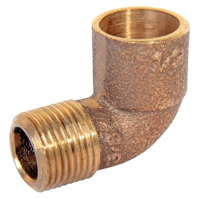Codo Bronce SO/HE 3/8