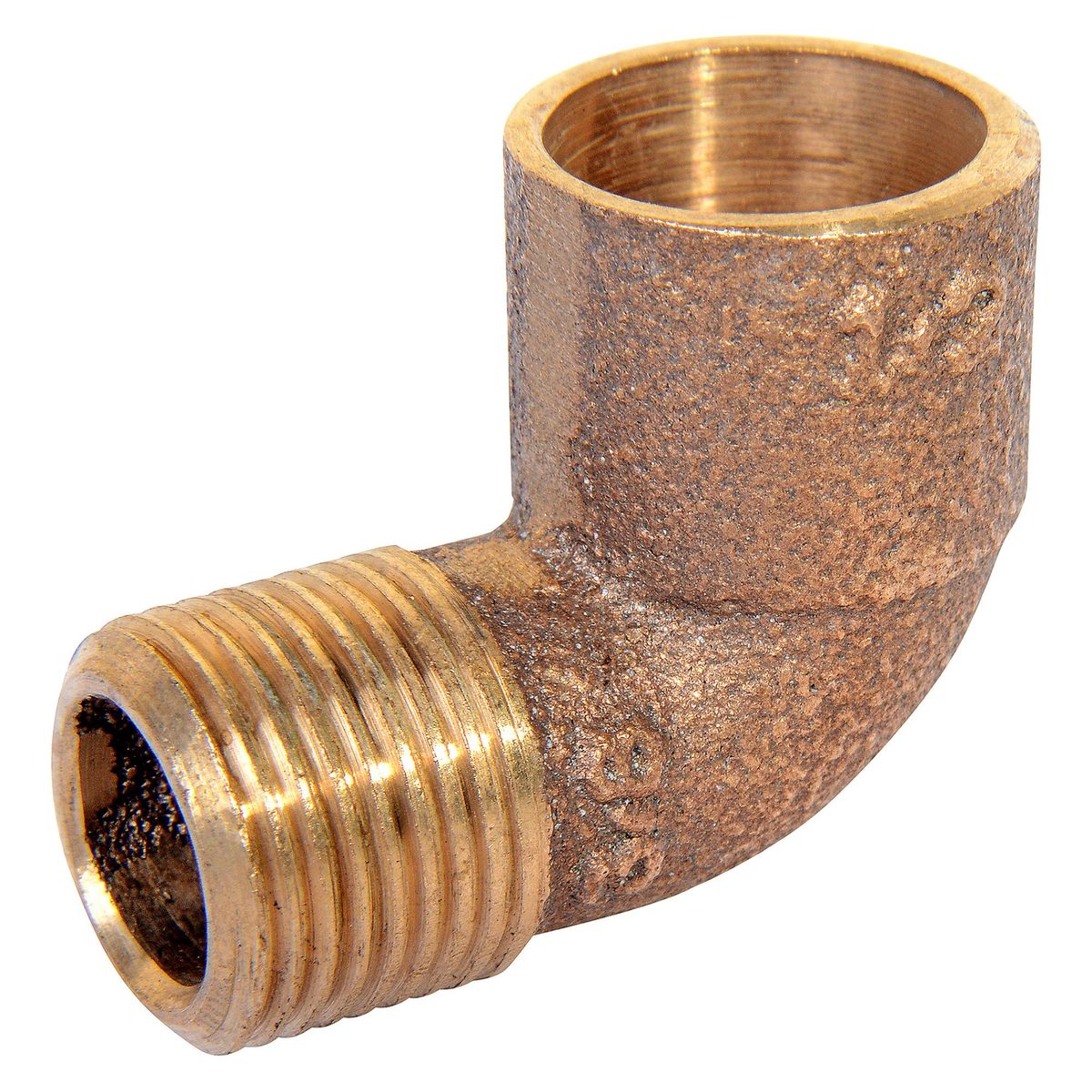 NIBSA - Codo Bronce SO/HE 3/8" x 1/2" 1u