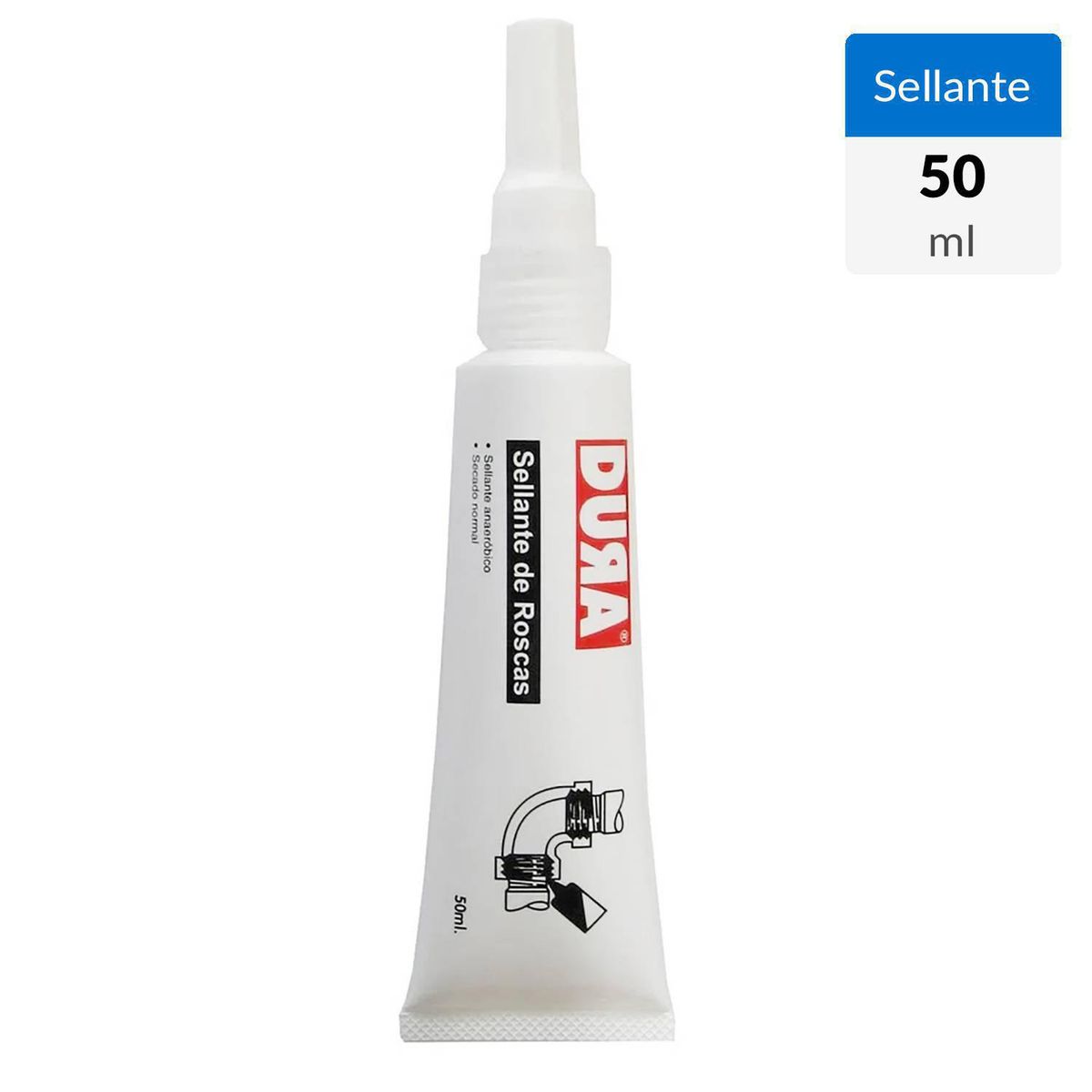 DURA - Sellante de roscas 50 ml