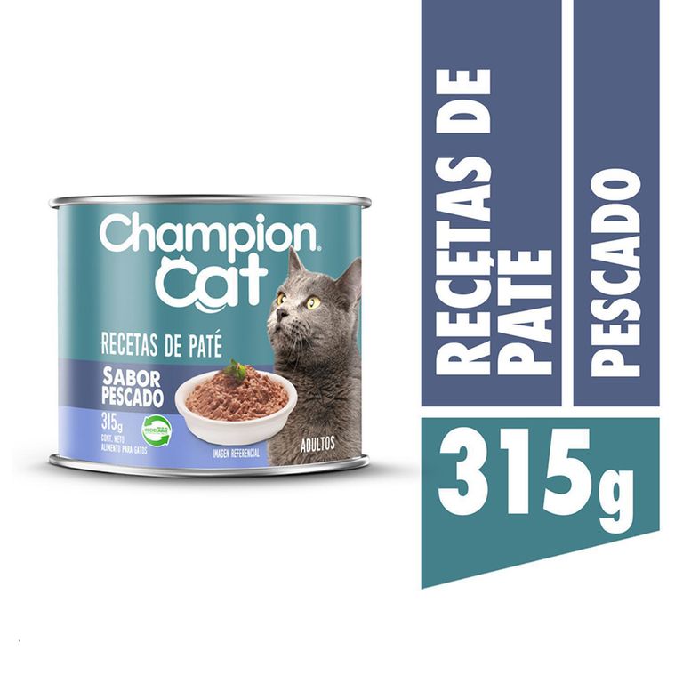 Alimento húmedo para gato adulto 315 g pescado