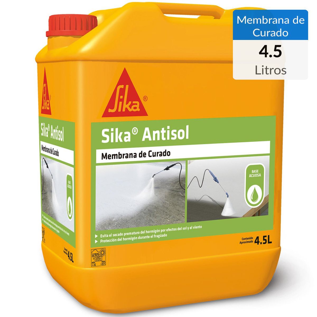 SIKA - Sika Antisol Membrana de Curado Bidon 4,5 l