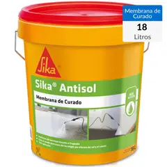 SIKA - Membrana Antisol Curado Hormigón Tineta 18 Litros