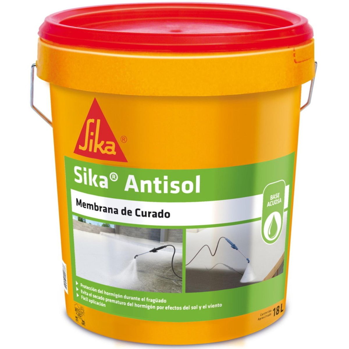 SIKA - Sika Membrana Antisol de Curado Tineta 18 l