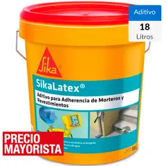 SIKA - Aditivo para Adherencia de Morteros y Revestimientos Tineta 18 l