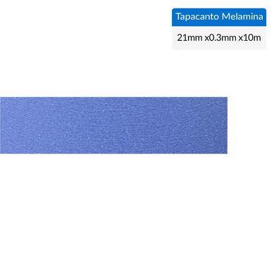 Tapacanto melamina Azul Soft 21x0,3 mm 10 m
