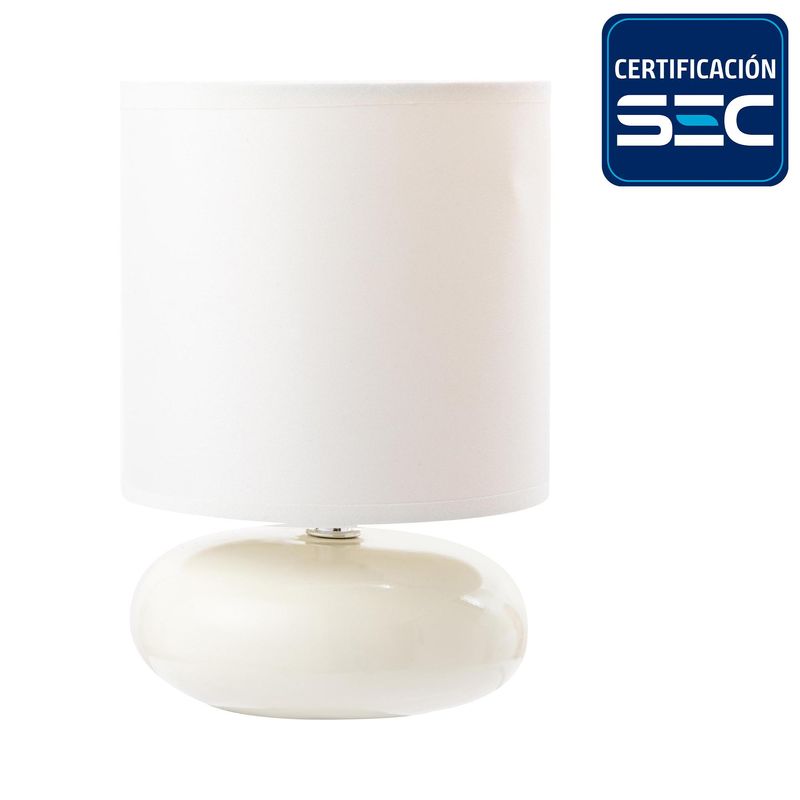 GLOOW - Lámpara Mesa Gloow Blanco 15x24 cm
