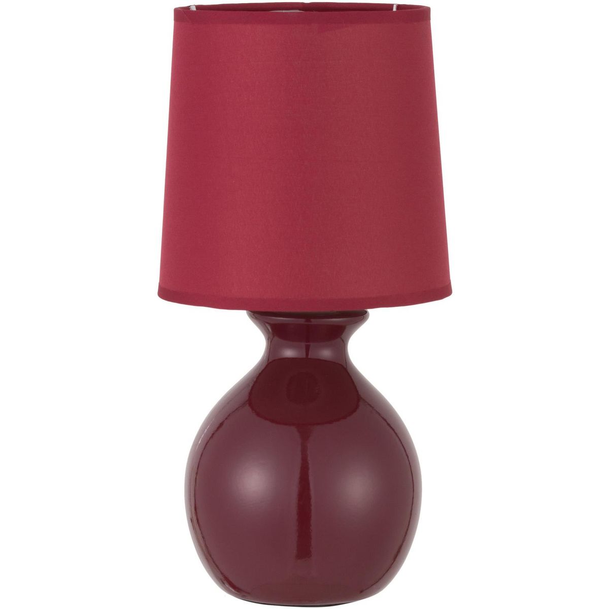 TEMPORA - Lámpara Mesa Bloom Burdeo 11.4x30 cm