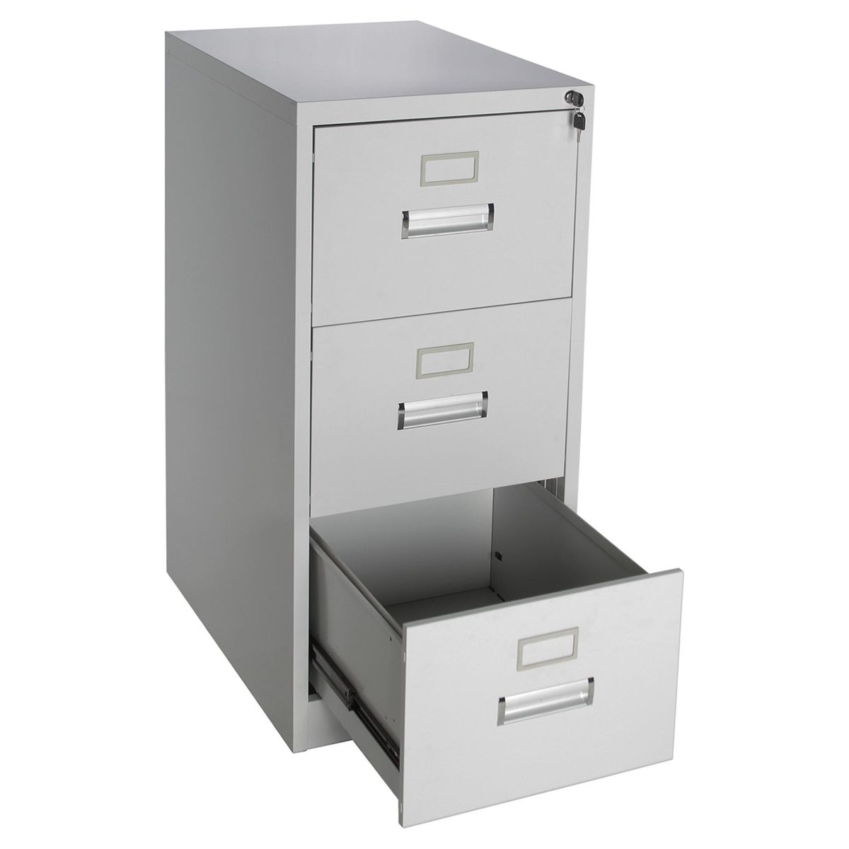 MOVILOCKERS - Mueble Archivador 3 Cajones Gris 102x46x60 cm
