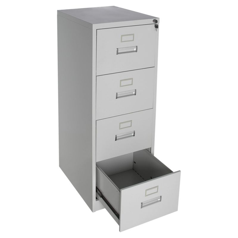 MOVILOCKERS - Mueble Archivador  4 Cajones Gris 136x46x60 cm