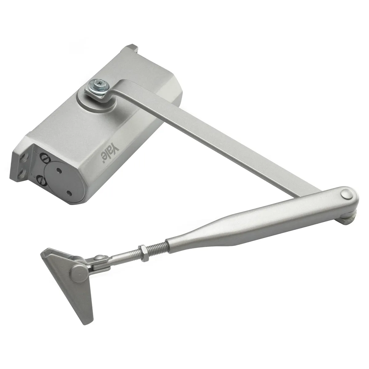 YALE - Cierra puertas hidráulico 25-80 kg gris